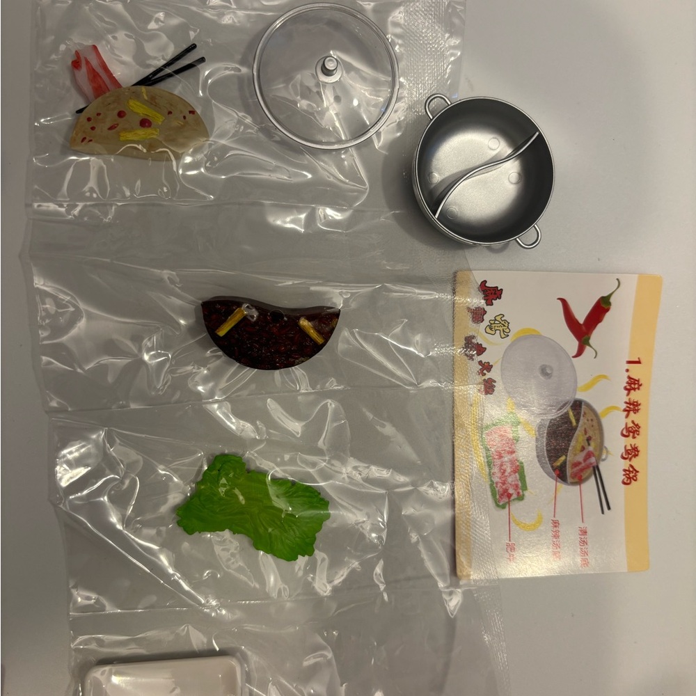 Miniature Hot Pot Set with Accessories